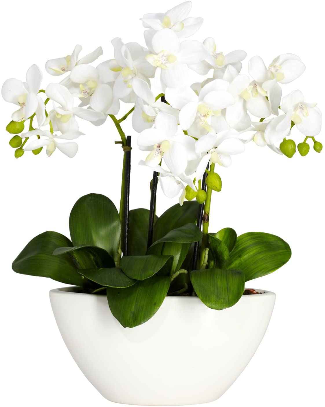 Silk flower arrangement centrepiece