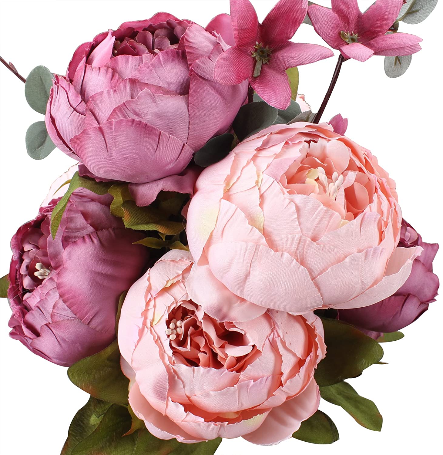 Silk flower colour range